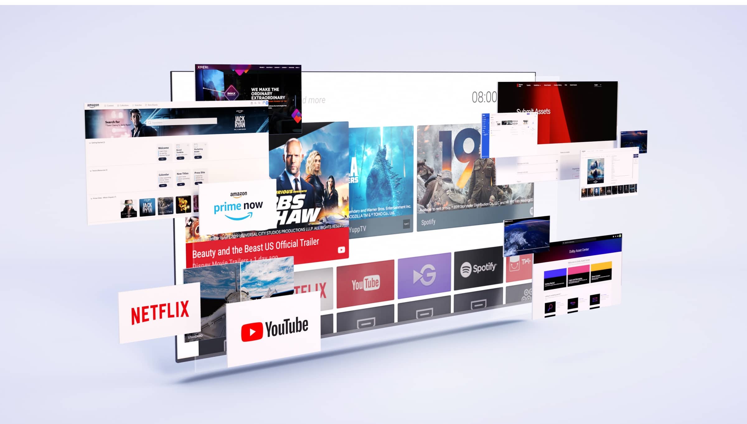 iFFALCON S53 OK YouTube Netflix Prime Video